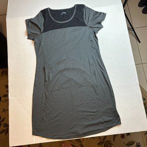 Columbia Women's Place to Place II Dress Black Gray Size Large